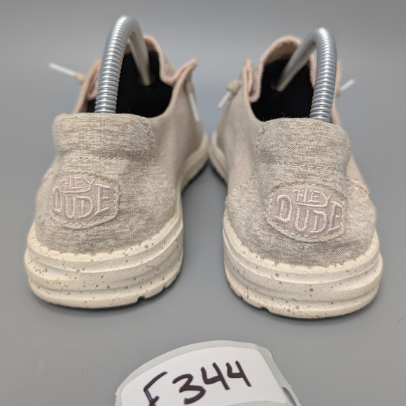 Hey Dude Wendy Dusty Inca Tan Pink Slip On Loafers Shoes Womens 10 121410597 - Picture 8 of 13